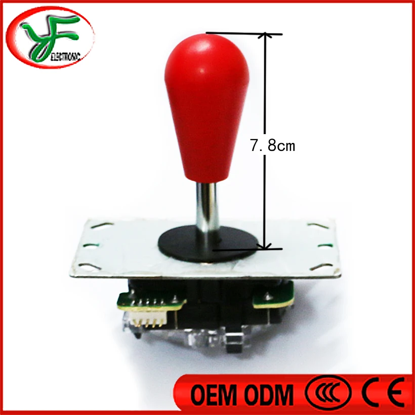 Джойстик в американском стиле 2 шт. овальная шариковая головка Sanwa тип 4/8 джойстик