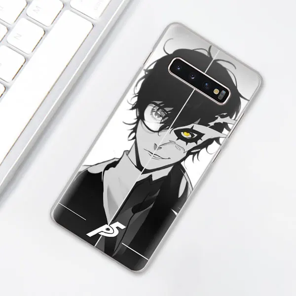 P5 P Persona 5 чехол для телефона для samsung Galaxy S10e S10 плюс S7 S8 S9 Plus, Note 8, 9, 10, плюс S10 5G M20 M30 жесткий чехол Coque - Цвет: 007