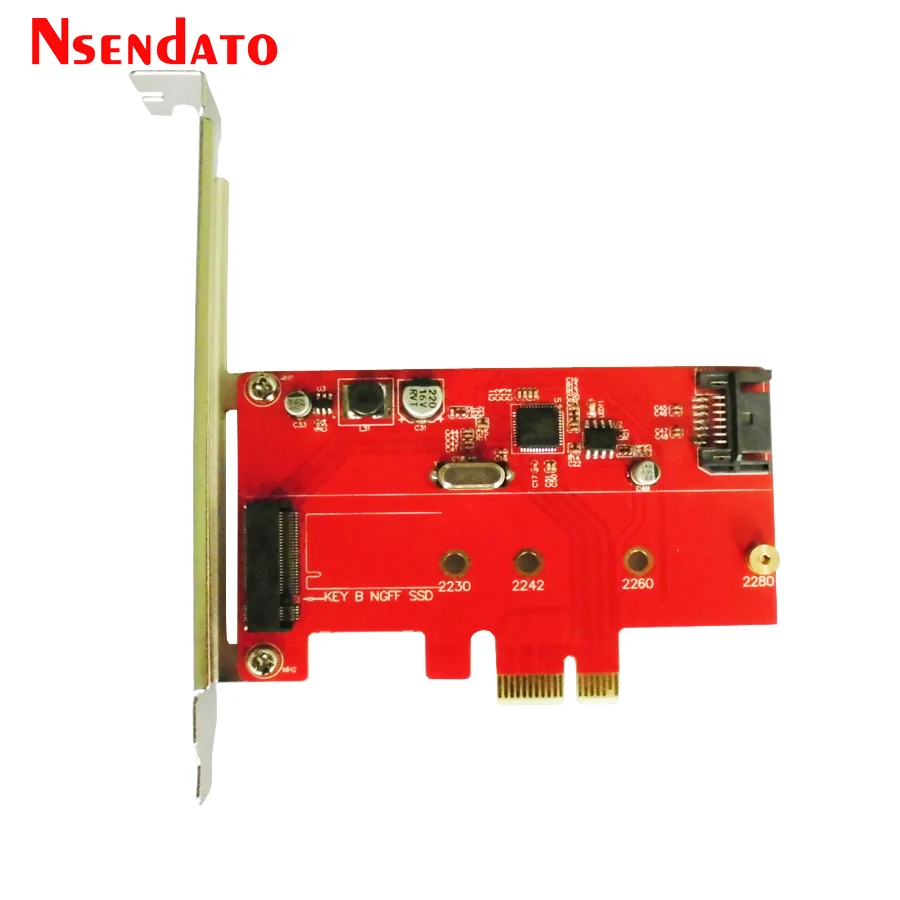 Переходник ASM1061 для SSD-карты PCI-E Express 2 0 в NGFF M.2 B Key SATA III 3 PCI Sata | Компьютеры и офис