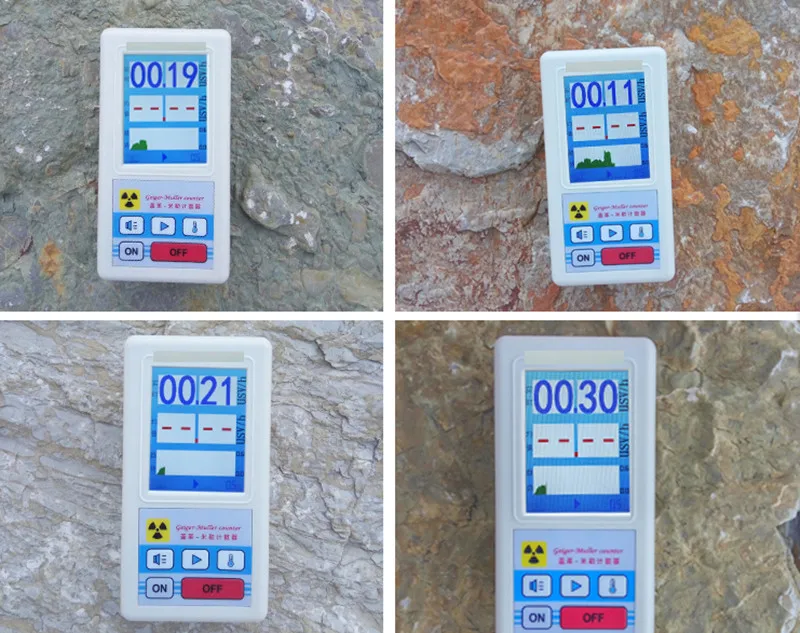 Счетчик детектора ядерного излучения дозиметры мраморный тестер с дисплеем