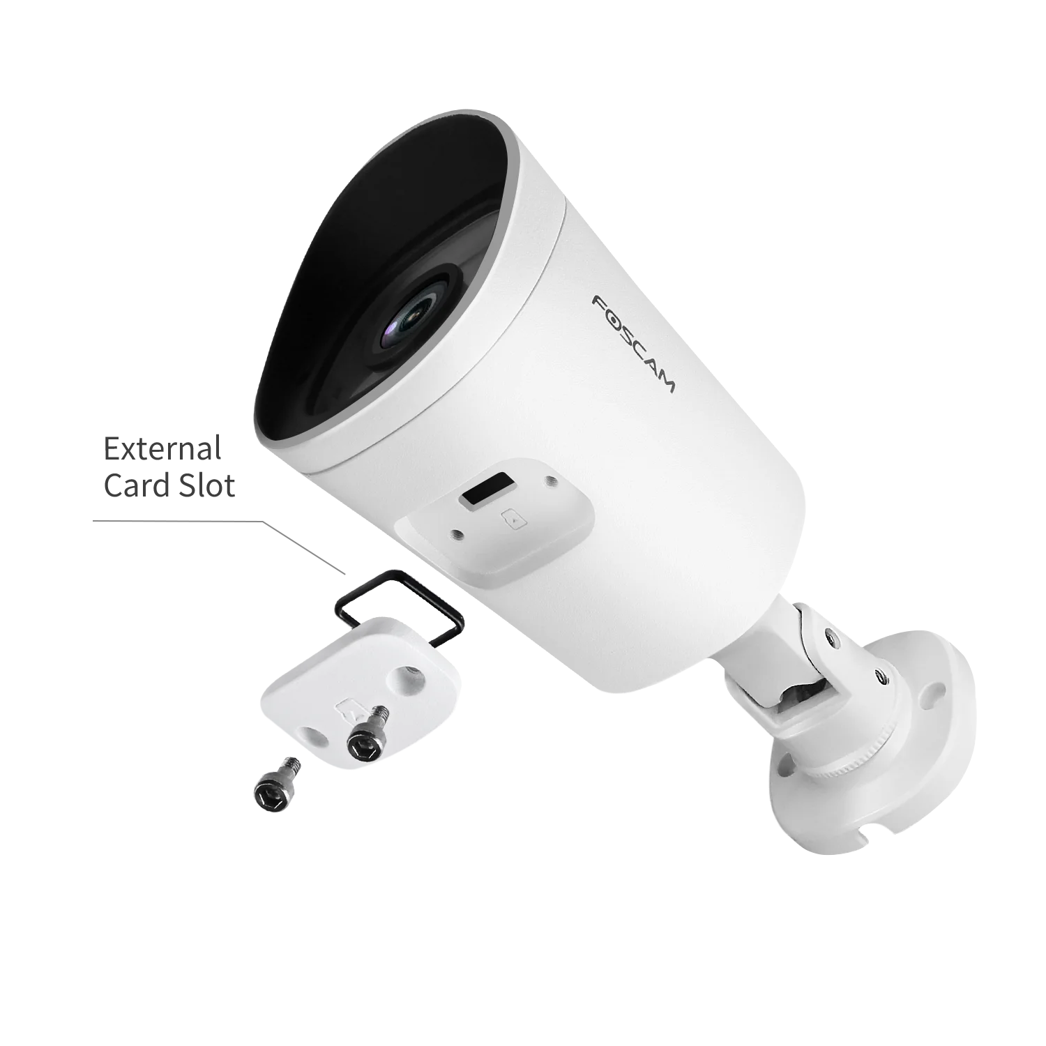 Foscam G4P супер HD 4MP(2 K) WiFi Водонепроницаемая камера безопасности с детектором движения человека 66 футов ночного видения Пуля IP камера