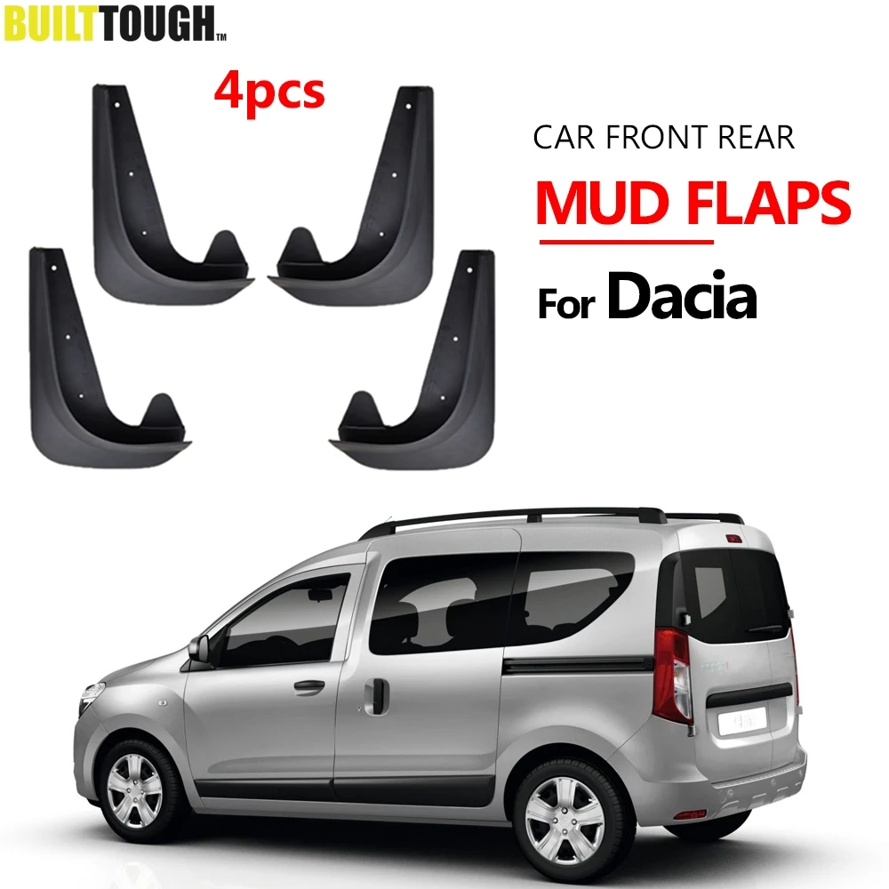 Set Universal Mudflaps Mud Flaps Splash Guards Mudguards For Dacia Dokker Duster Lodgy Logan MCV Sandero Stepway Nova Solenza | Автомобили