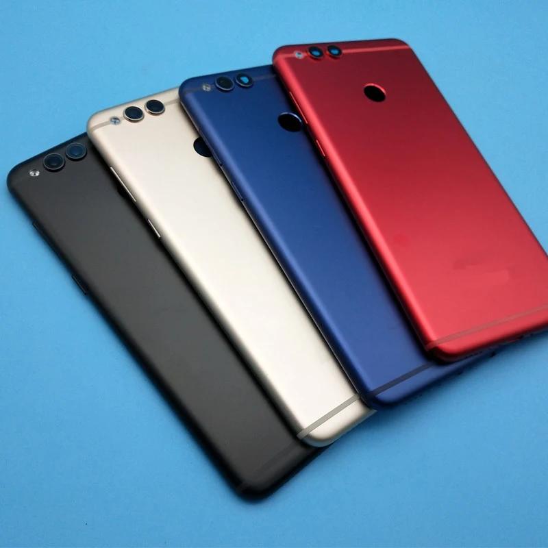 Чехол для huawei Honor 7X, задняя крышка, корпус, металлическая дверь, для huawei Honor 7X, держатель для карт, запасные части