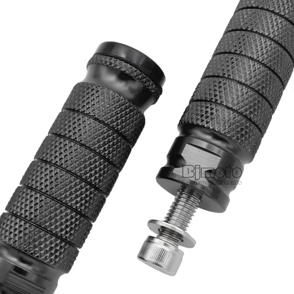 Bj moto Универсальный moto M8 8 мм подставки для ног peg педали peg Для kawasaki yamaha ktm suzuki honda moto крест Rearset задние наборы