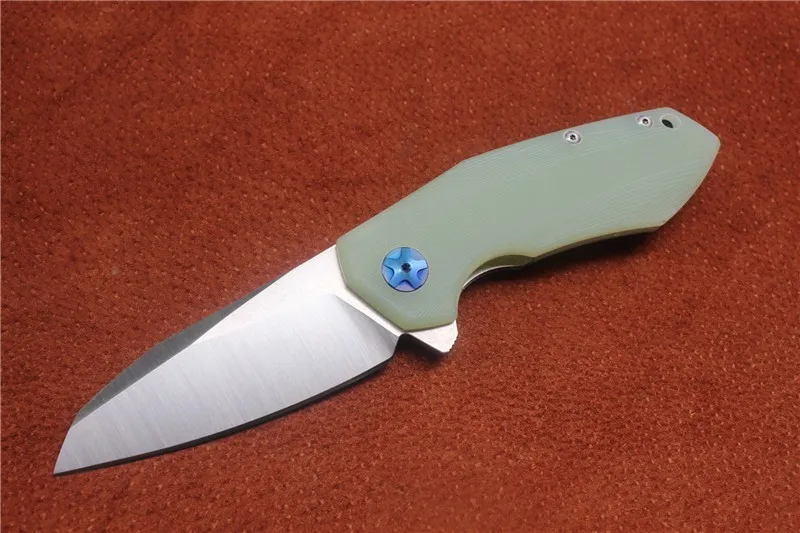 Высокое качество MIKER ZT0456 складной нож, лезвие: D2(пятно), ручка Jade G10, Открытый Кемпинг Охота ручной EDC инструменты