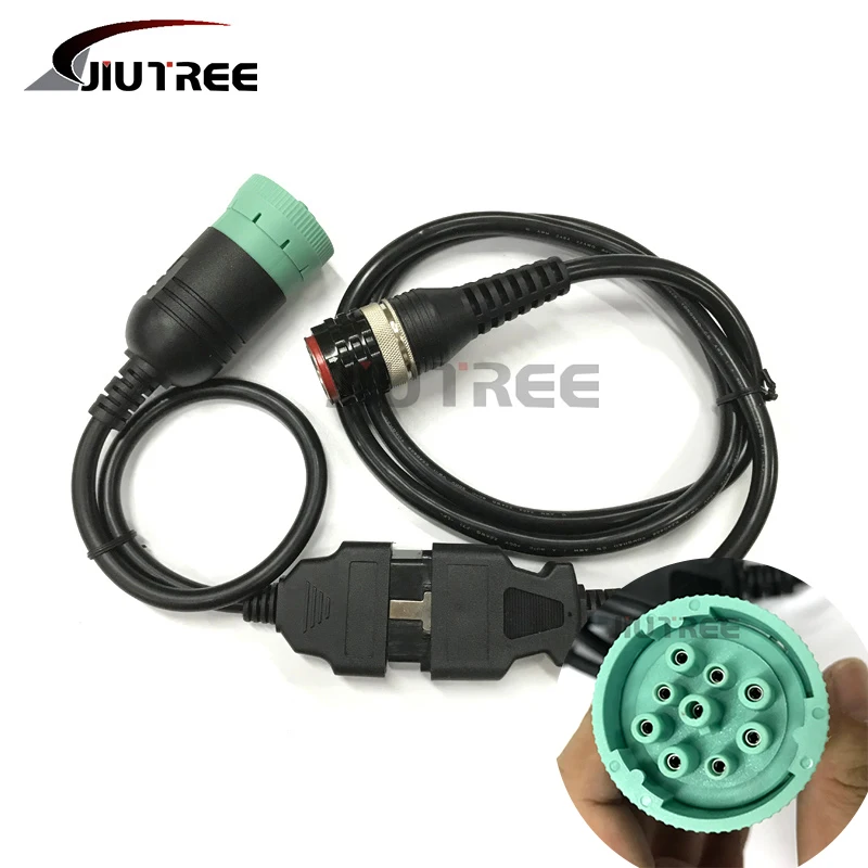 

JIUTREE 16 + 9 pin 88890315 OBD diagnostic cable for volvo Vocom 88890300 Construction machinery construction equipment