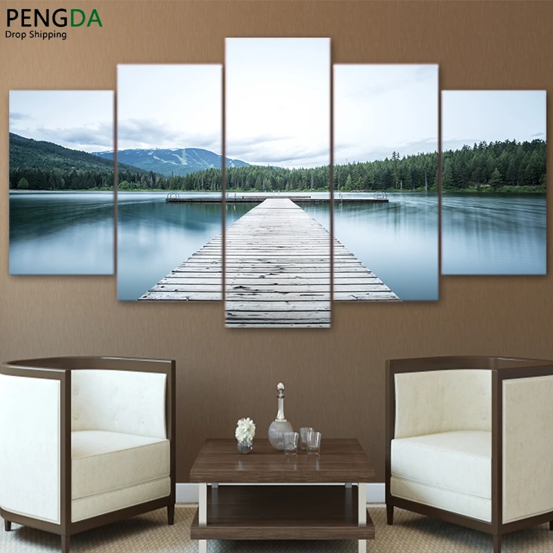 Современная Картина на холсте настенное искусство домашний декор для гостиной 5