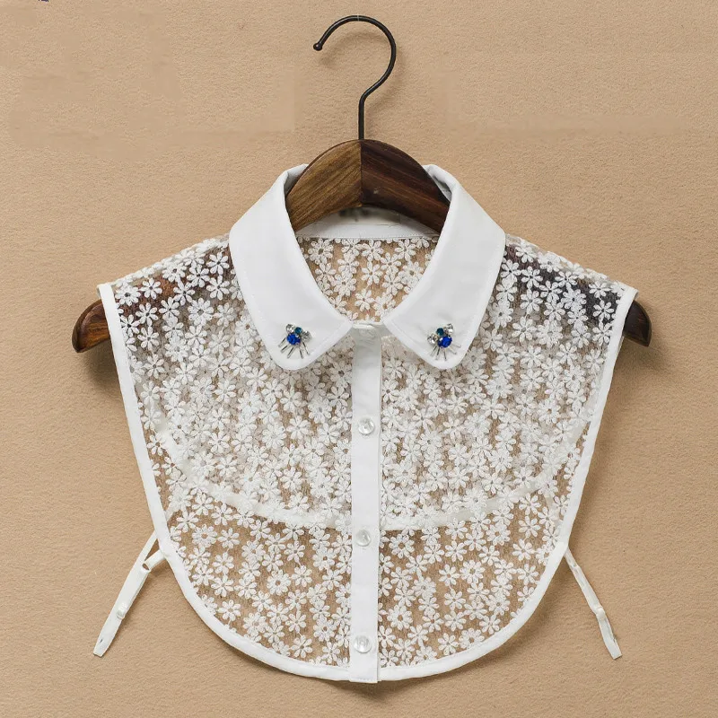 2017 New Lace Embroidery False Collar Wild Decorative Fake Winter Sweet Sweater | Аксессуары для одежды