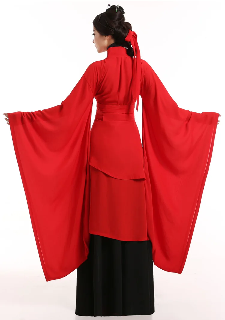 Традиционные китайские этнические костюмы Тан платье ханьфу для народных танцев