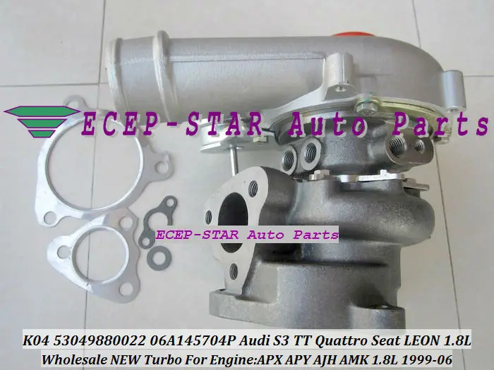 Турбокомпрессор K04 022 53049700022 53049880022 06A145704P Turbo для AUDI S3 TT Qua ttro Seat LEON 1 8 T 99 APX APY AJH AMK