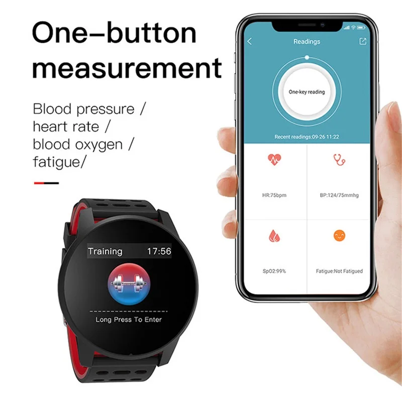 Умные часы мужские спортивные водонепроницаемые фитнес трекер для занятий