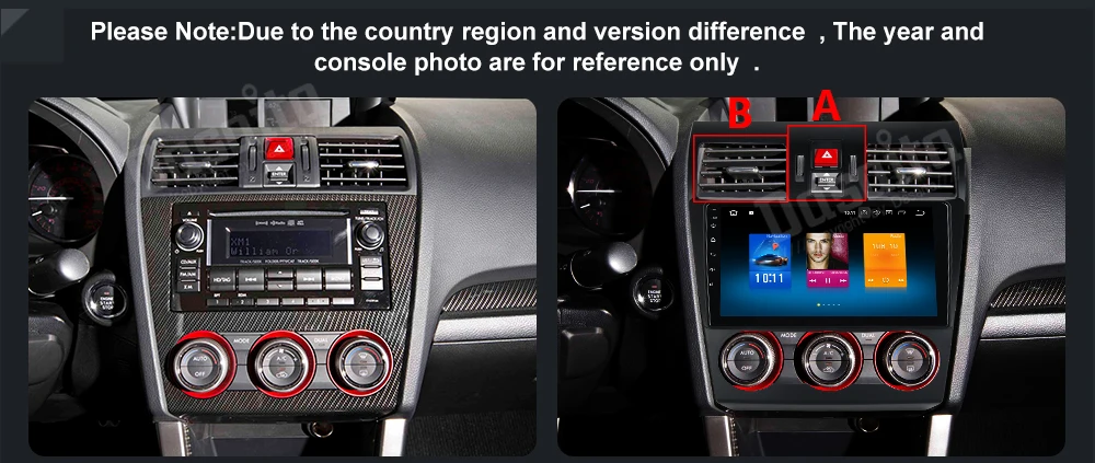 Dasaita " Android 9,0 для Subaru Forester WRX XV мультимедиа поддержка gps навигация Wifi Bluetooth RDS