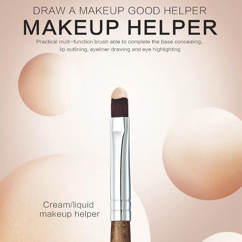 Новинка 2017 года тени фонд для бровей кисточка макияжа губ Make up Brush инструменты |