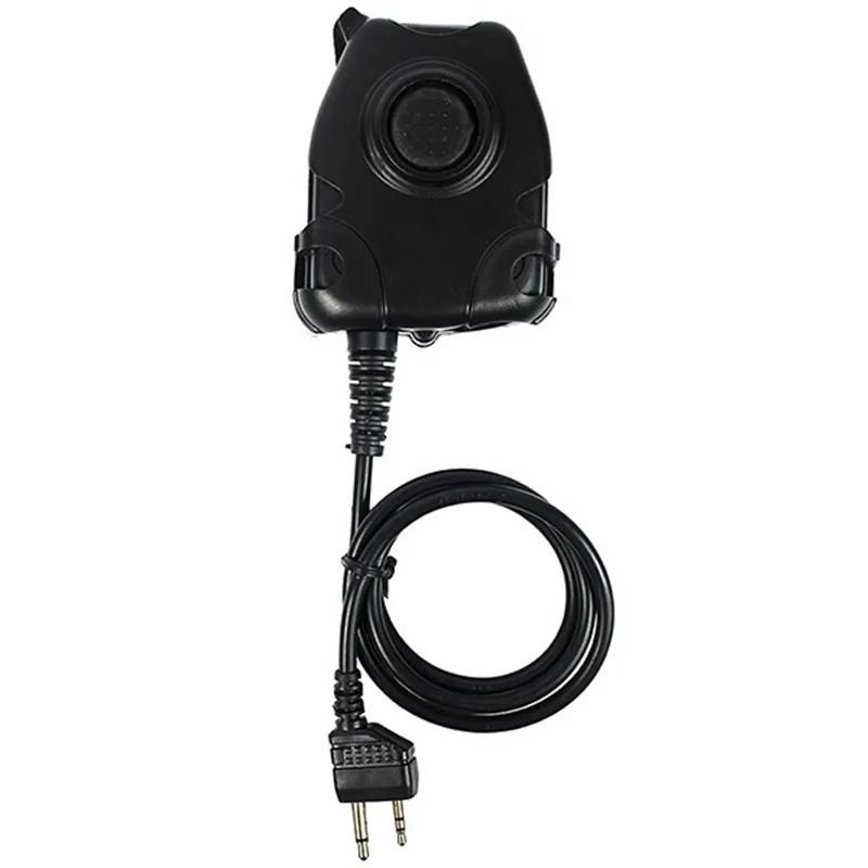 

Новый водонепроницаемый PTT-кабель черного цвета для раций GXT LXT Alan Midland Line Plug для тактической гарнитуры Z