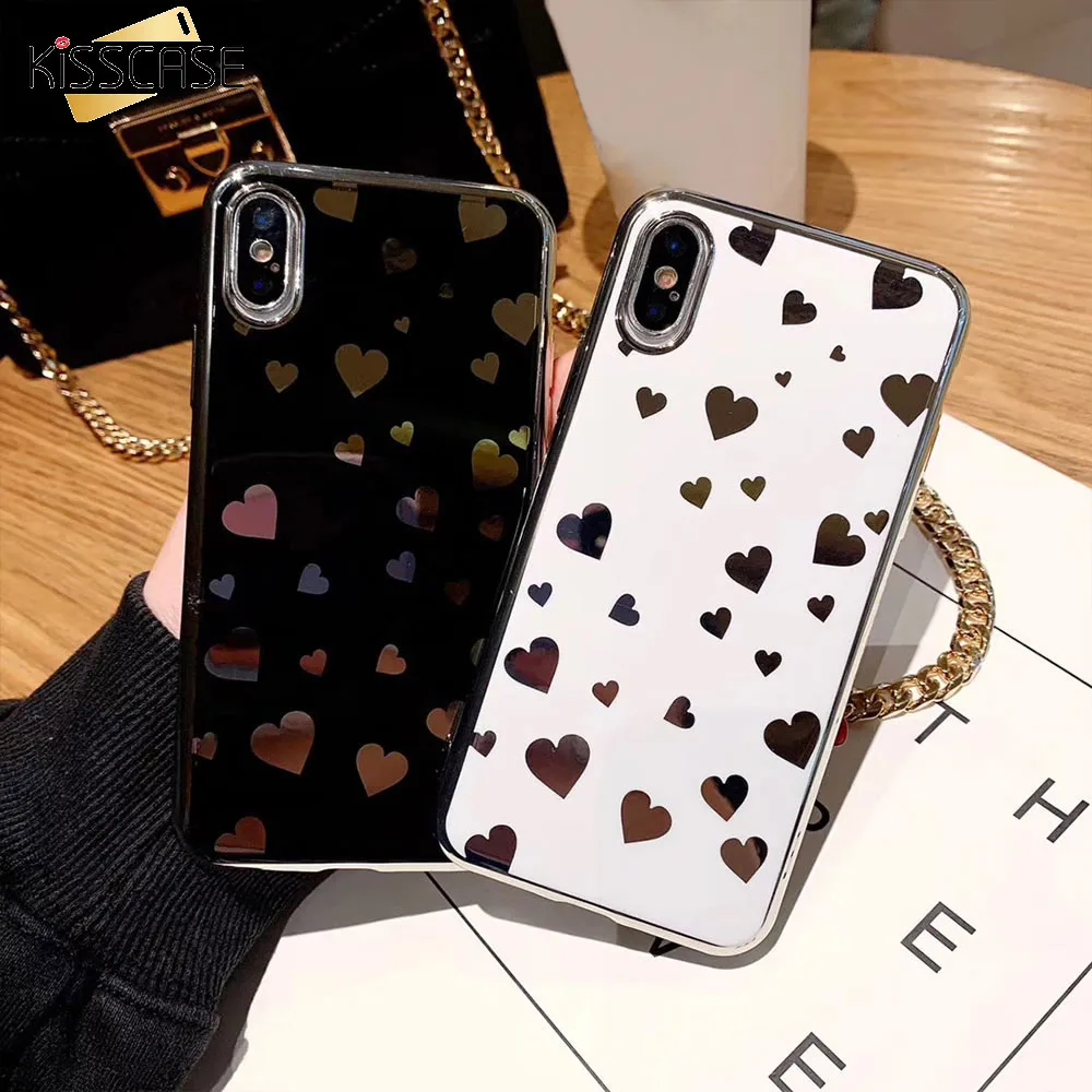 Чехол KISSCASE для iPhone 7 роскошный мягкий силиконовый чехол из ТПУ XR X XS MAX 8 6 6S Plus