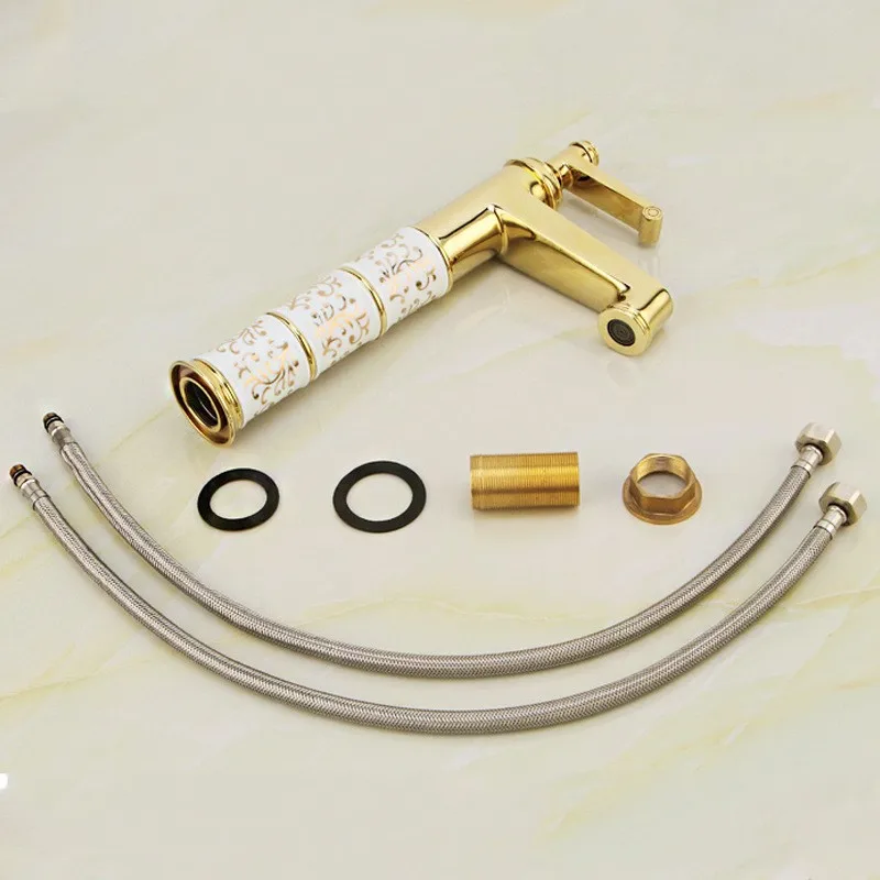 

Hotels, baths, enterprises, high-grade pure copper faucets, luxury home copper JS-80022