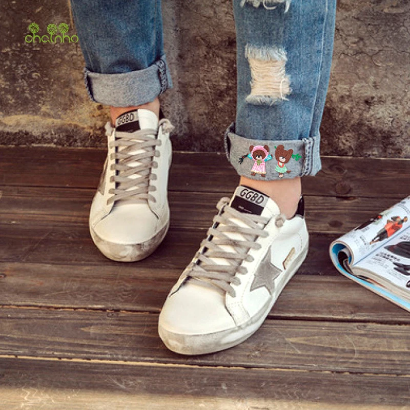 Chainho счастливая семья серии заплата вышивки тканевая наклейка по всему изделию