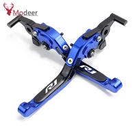 motorcycle accessories adjustable brakes clutch levers handle bar for yamaha yzfr1 yzfr1s yzf r1 s 2015 2016 2017 2018 2019