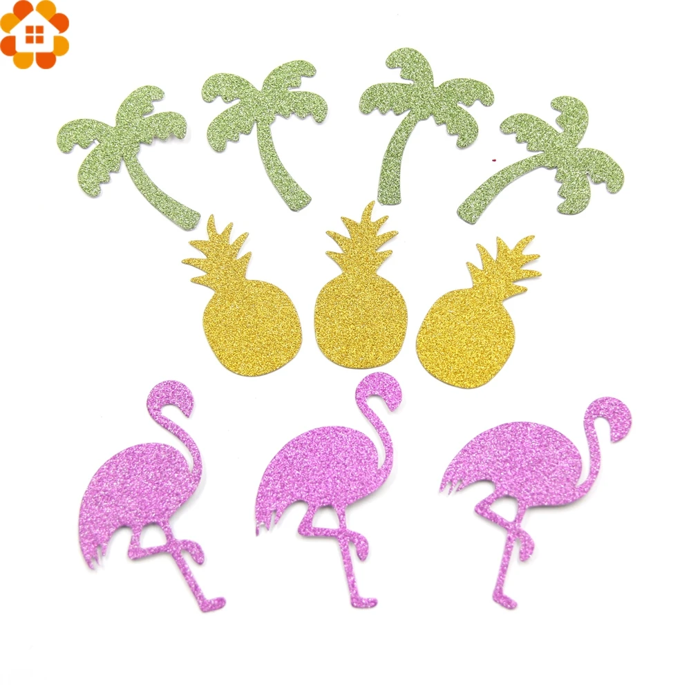 30 шт. бумажные наклейки в виде фламинго ананаса и дерева | Дом сад