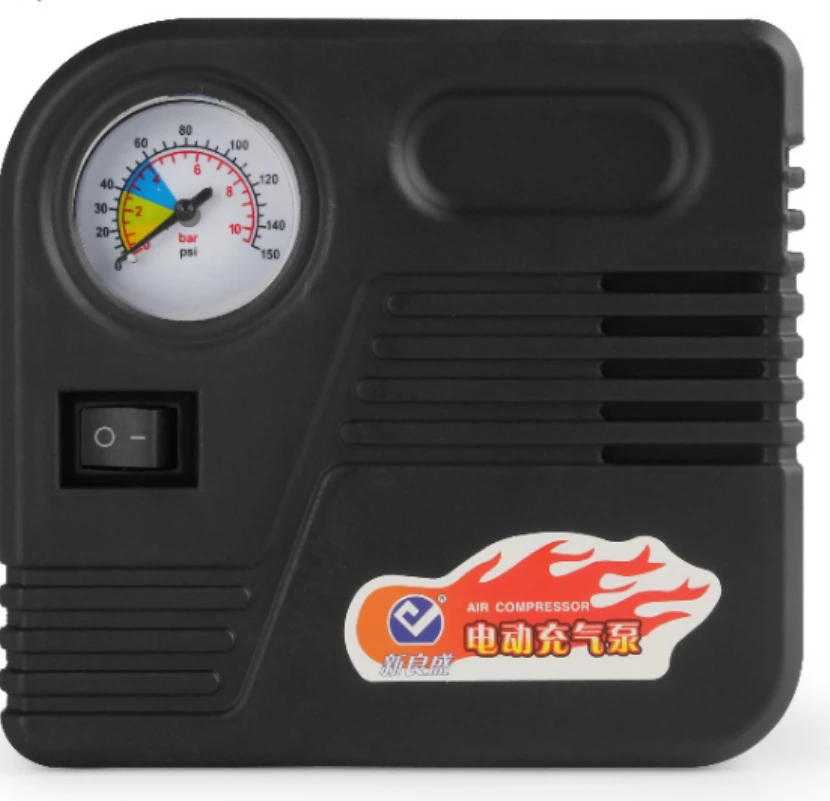 Автомобильный насос для шин шины электрический воздушный компрессор 12 в