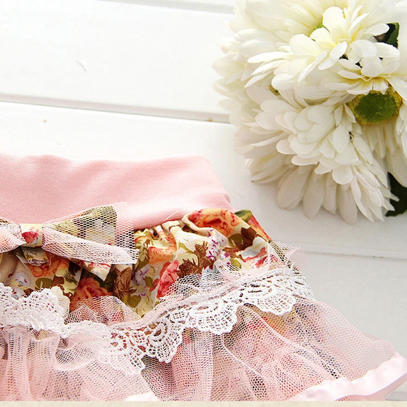 Кружевная юбка с цветочным принтом для девочек 2 6 лет|girl lace skirt|kids tutu skirttutu skirt |
