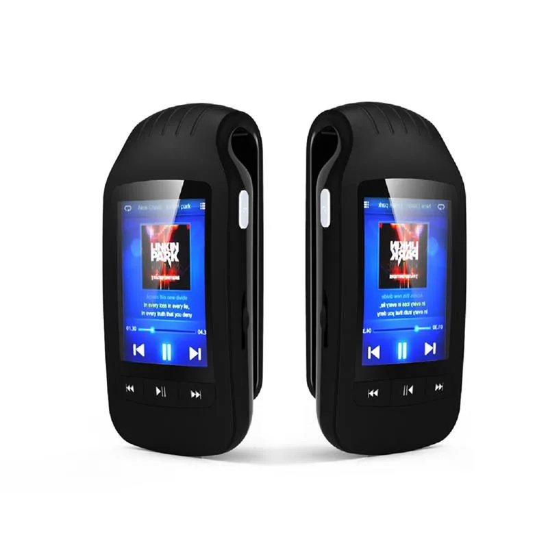 8 Гб mp3-плеер HOTT 1037 Поддержка Спорт Шагомер Bluetooth fm-радио с слотом для карт TF 1," ЖК-экран MP3 стерео музыкальный плеер