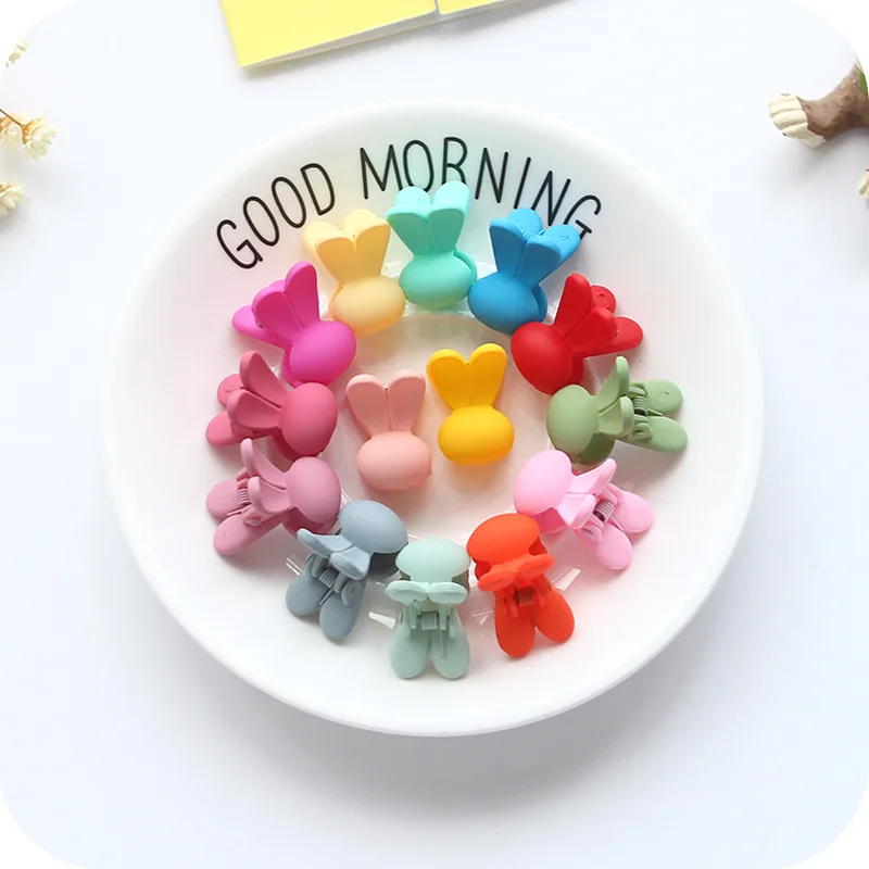 10 шт./лот новинка 2017 детские заколки для волос с кроликом милые аксессуары модные