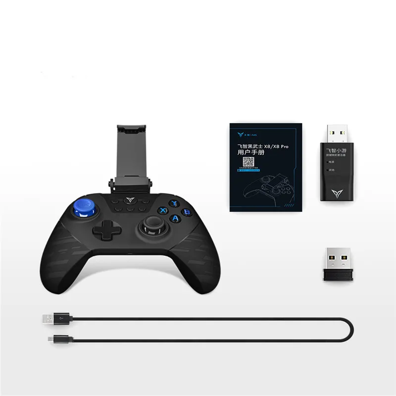 Геймпад Youpin Flydigi X8 Pro для смартфона игровой джойстик Черный воин с поддержкой