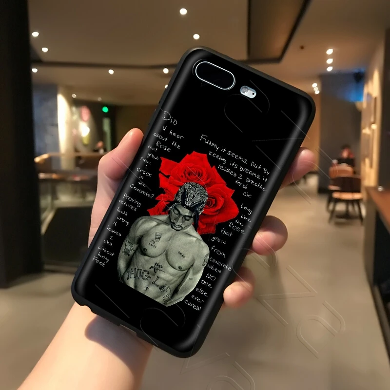 Чехол Lavaza 2Pac Tupac Amaru Shakur для iPhone 11 Pro XS Max XR X 8 7 6 6S Plus 5 5s se |