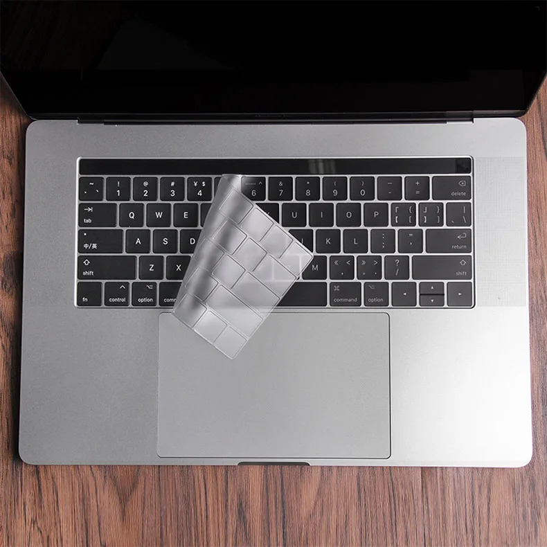 Силиконовый чехол для клавиатуры с английской раскладкой Apple macbook pro 13 A1706 15