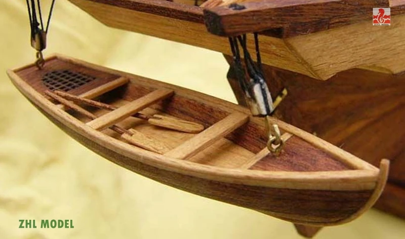 ZHL Halcon 1840 модель корабль дерево