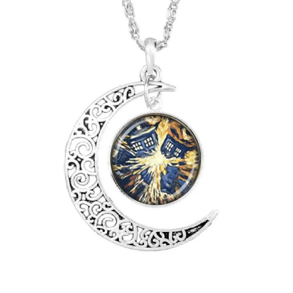 Ожерелье с подвеской Доктор Кто украшение в стиле стимпанк повелитель времени