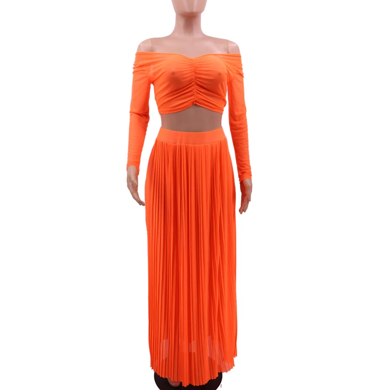 Летнее пляжное плиссированное платье сексуальный комплект из двух предметов с