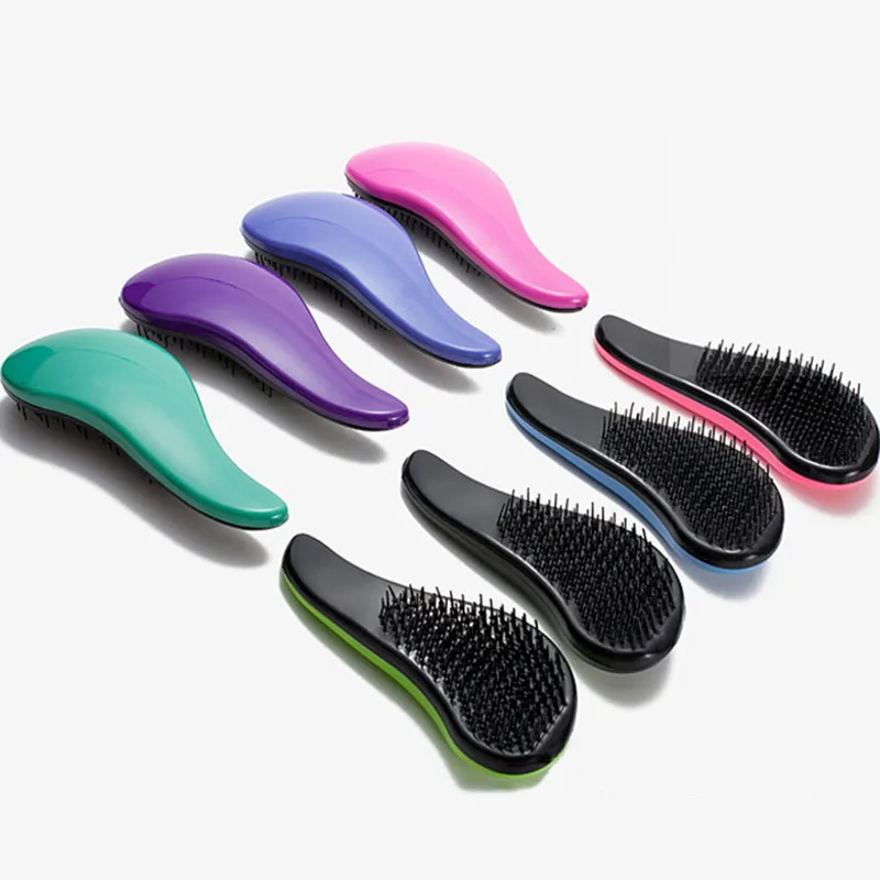 1 шт. Magic Антистатическая щетка для волос ручка клубок распутывающая расческа душ