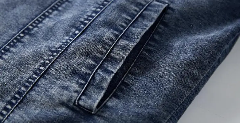 Denim Jacket Men Winter Streetwear Fashion Turn Down Fur Collar Windbreaker Cowboy Jackets Men's Outwear Hip Hop Jeans Coat
