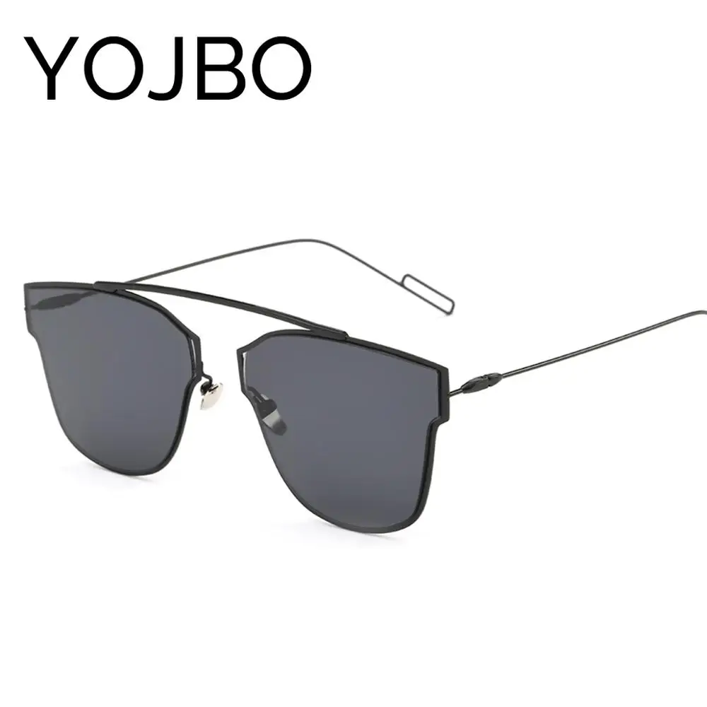 Женские зеркальные очки YOJBO брендовые дизайнерские поляризационные в стиле
