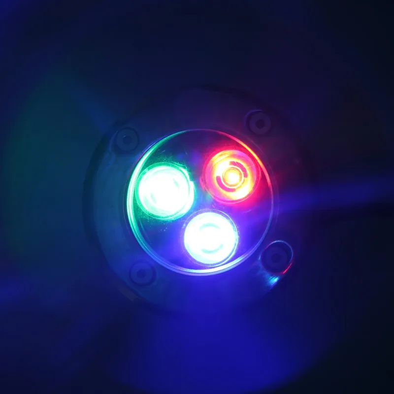 IP67 RGB красные лампы из нержавеющей стали подземное освещение наружное