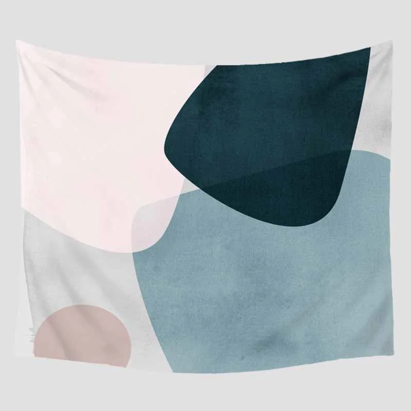 Гобелен с геометрическим рисунком украшения для дома Настенный декор