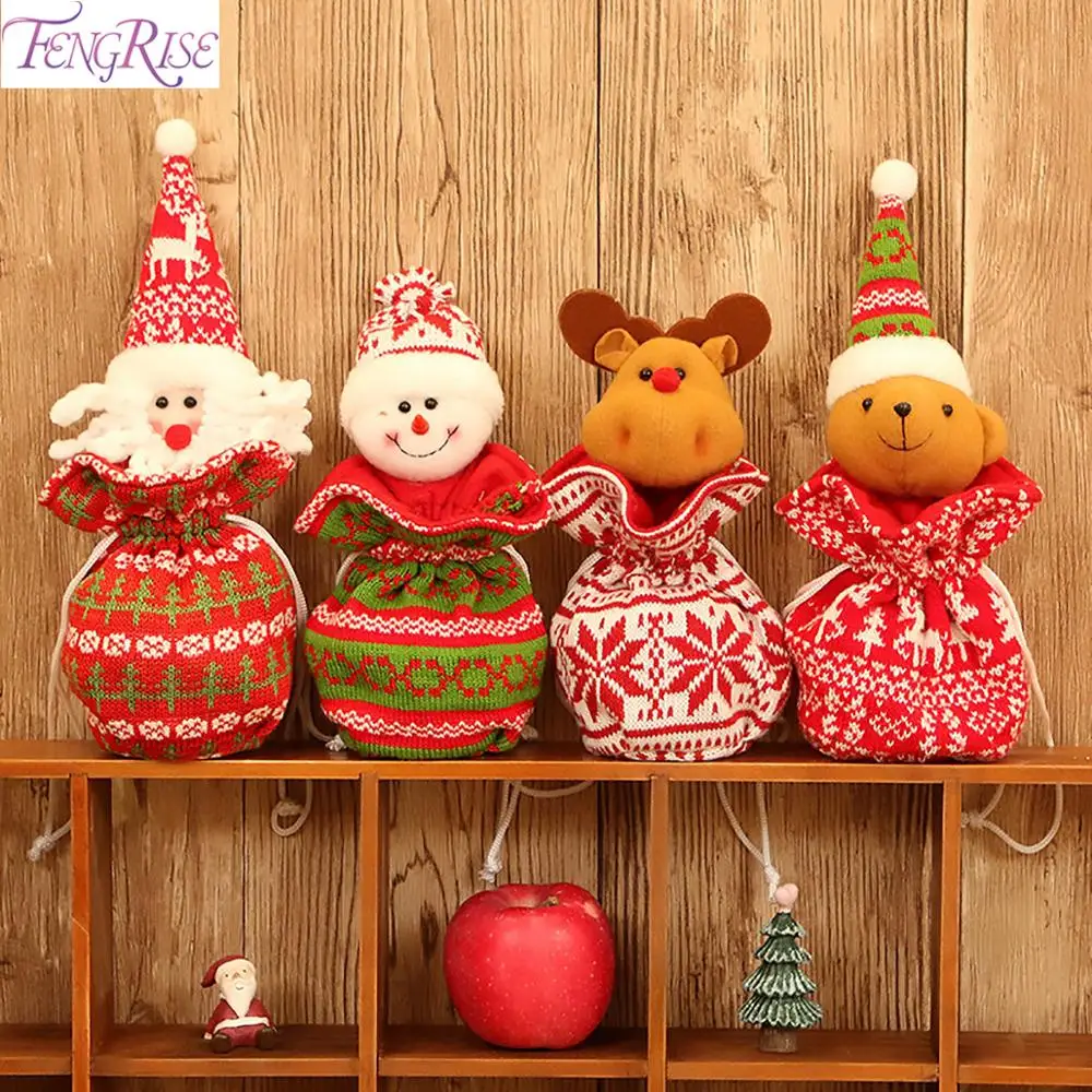 Рождественская кукла Санта Клаус Рождественское украшение 2019 Рождественский