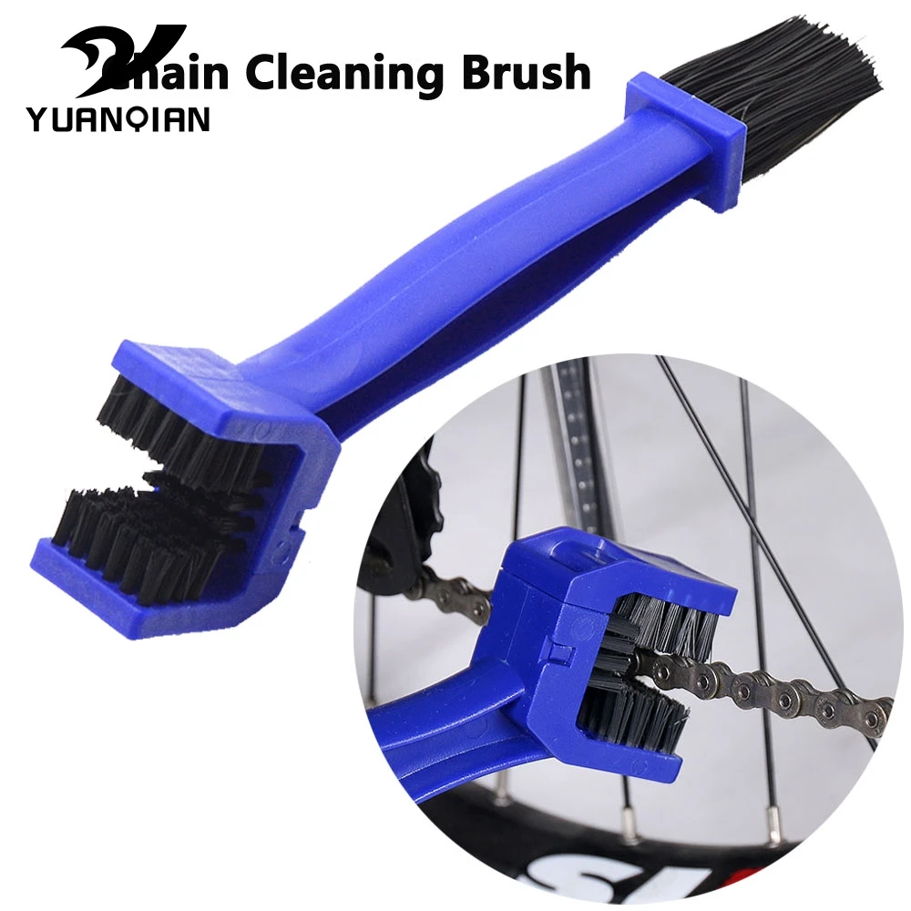 Мотоцикл грязи тормоз велосипед велик щетка очистка цепей очиститель передач