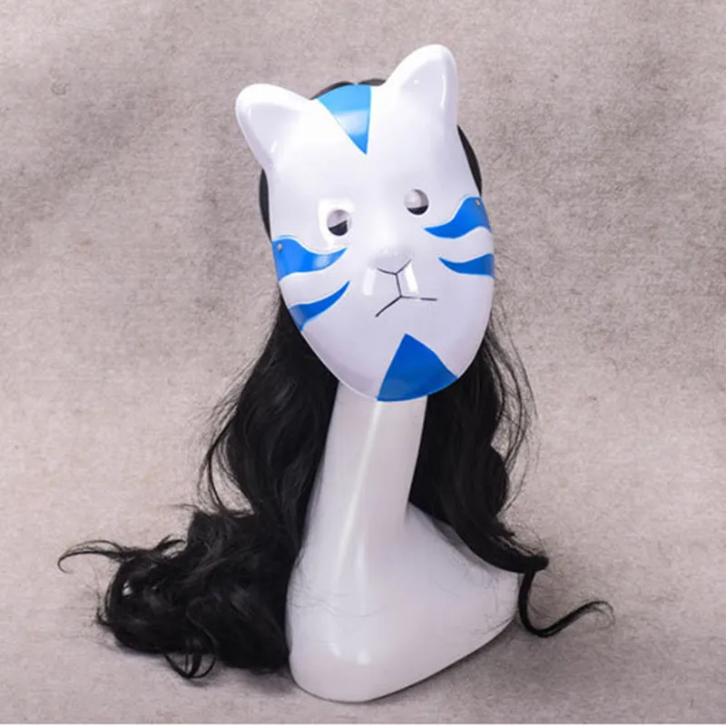 Free Shipping Naruto Shippuden Hatake Kakashi Anbu Cat and Fox Mask Anime Cosplay Accessory For Kids | Дом и сад