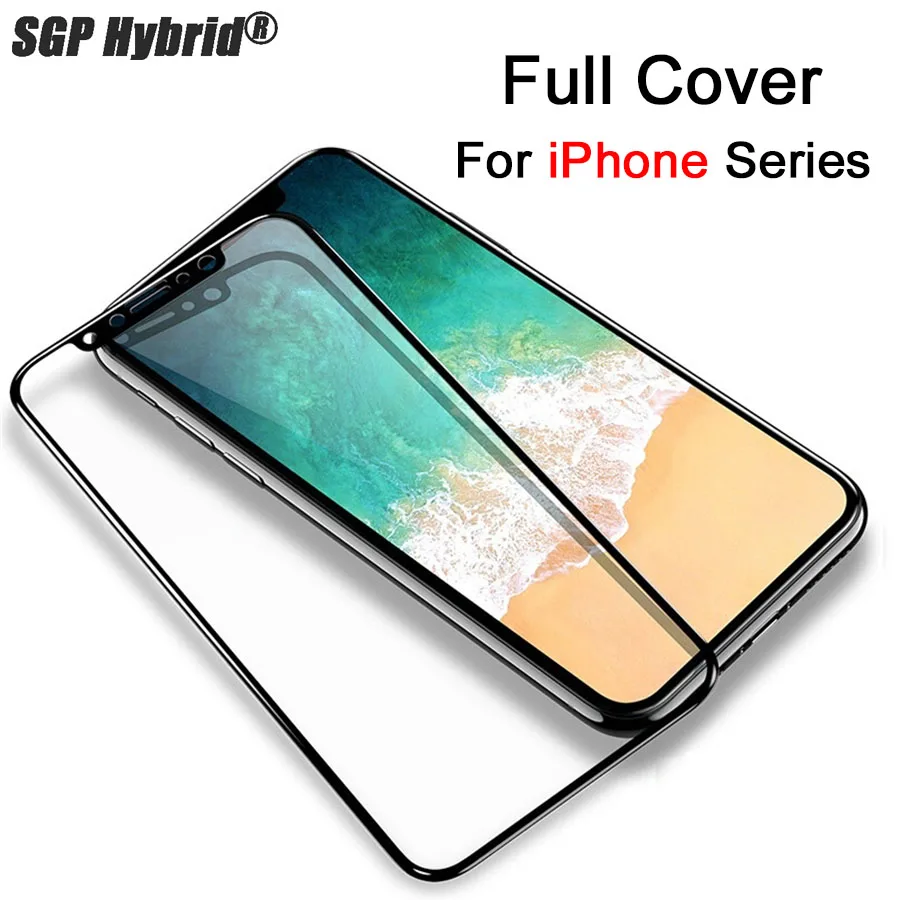 Защитное стекло для iPhone 7 8 plus x xr xs max защита экрана из закаленного стекла iphonee iphon