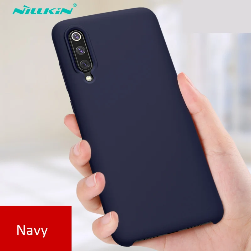 Nillkin жидкий силикон чехол Для Сяо mi 9 Pro mi 9 Explorer исследовать Мягкий гель Резина