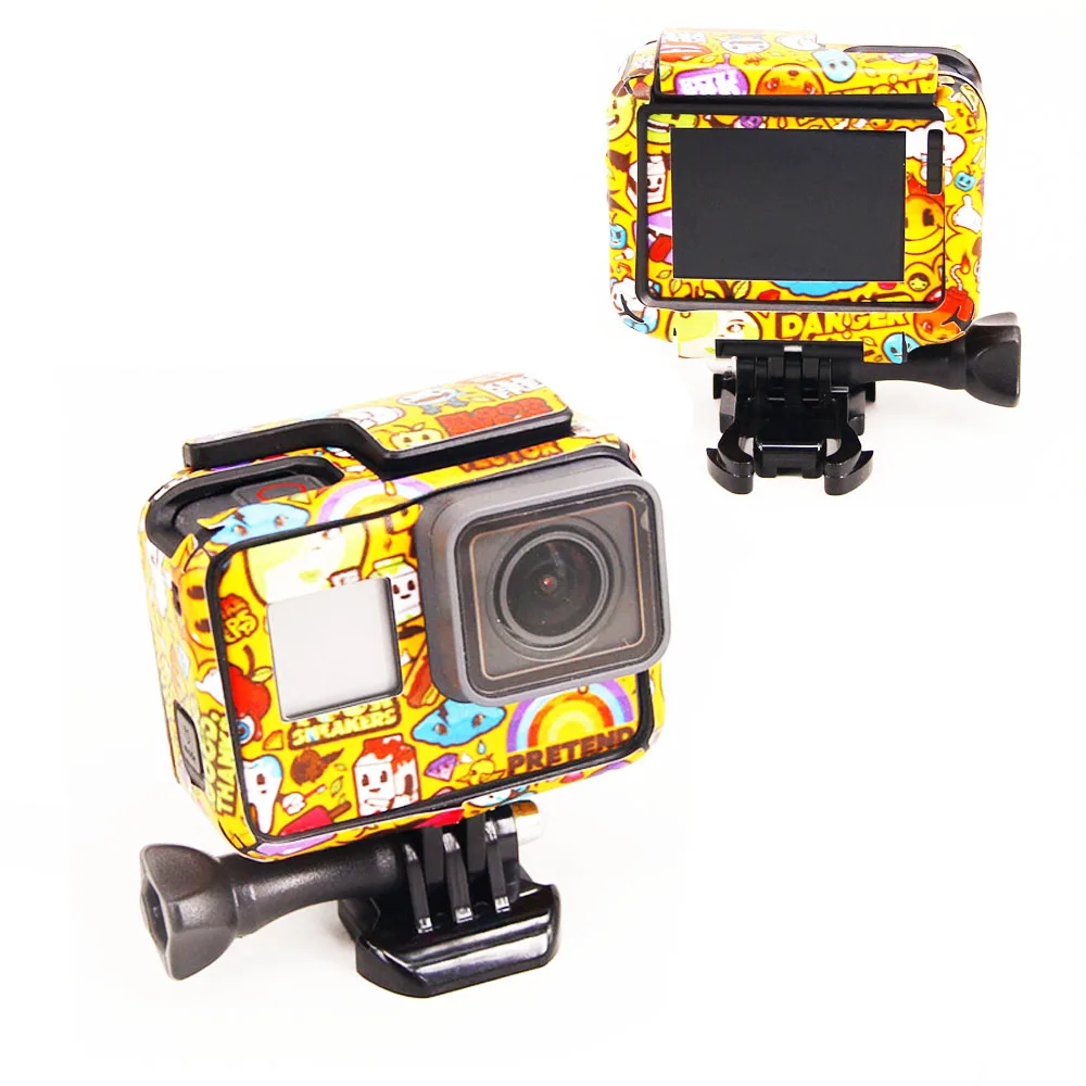 Новый продукт для Gopro Hero 5 6 7 наклейки Go Pro 5/6 Спортивная камера Hero5 Hero6/7 защитный