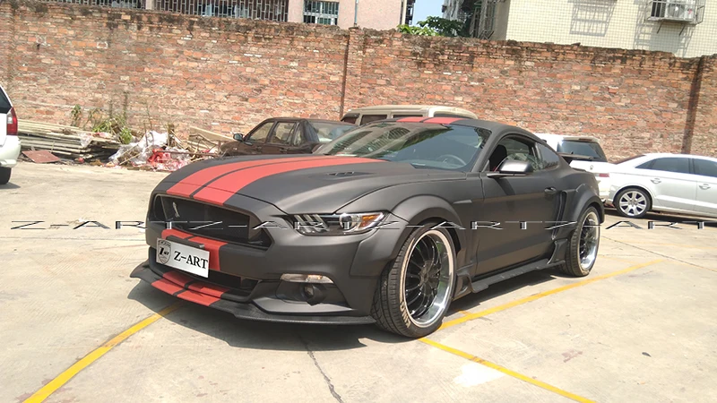Комплект с широким корпусом для Ford Mustang 2015 2017 комплект тюнинговым бесплатная