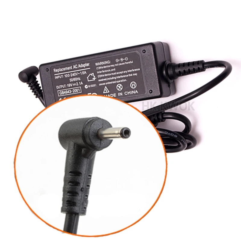 Горячая распродажа! Адаптер переменного тока 19 в 2 5 а 0 7*1005 мм для Asus EEE PC X101 X101H X101CH