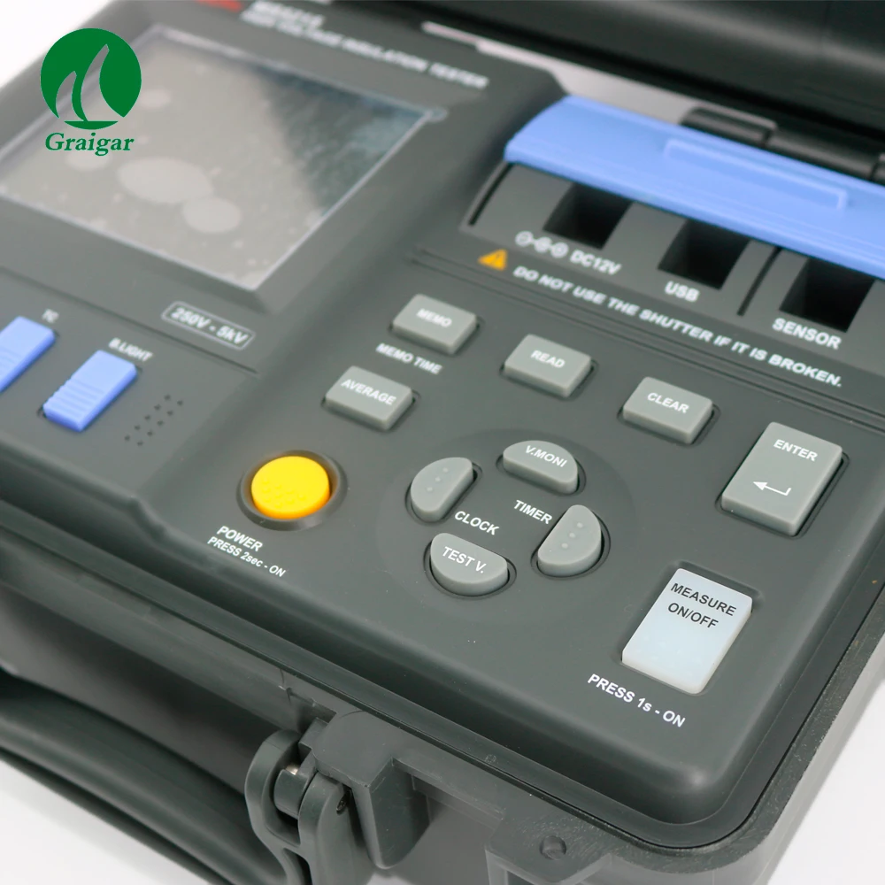 High Voltage MS5215 Digital Insulation Resistance Tester Built-in Power Generator | Инструменты