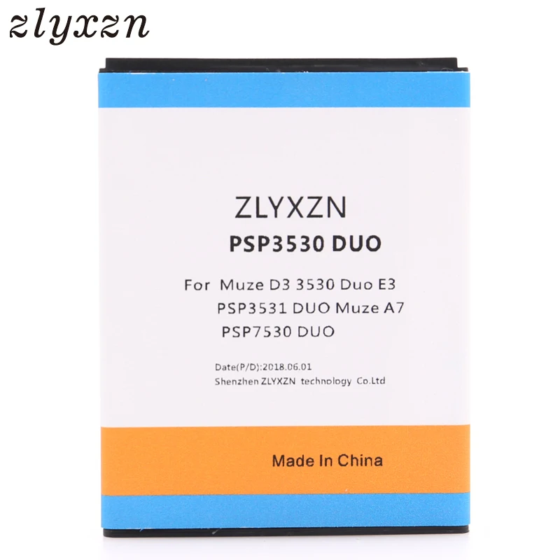3100mAh psp 3530 Сменный аккумулятор для Prestigio Muze D3 E3 F3 DUO 3531 3532 A7 7530 DUO|Аккумуляторы