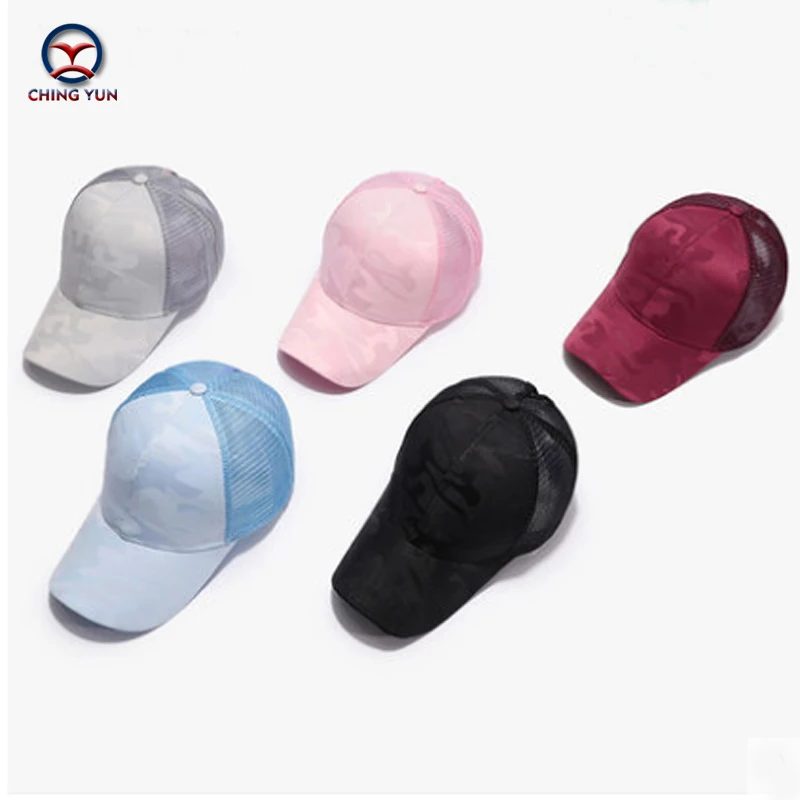 CHING YUN Brand Baseball Cap Women High Quality Ms Ponytail Hairstyle Women's sunhat Pattern Hat Unisex Leisure Street Sun Hat