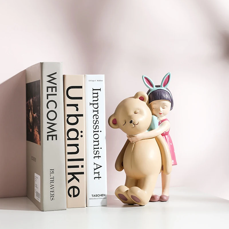 Статуэтки для девочек в скандинавском стиле креативные Фигурки украшение из